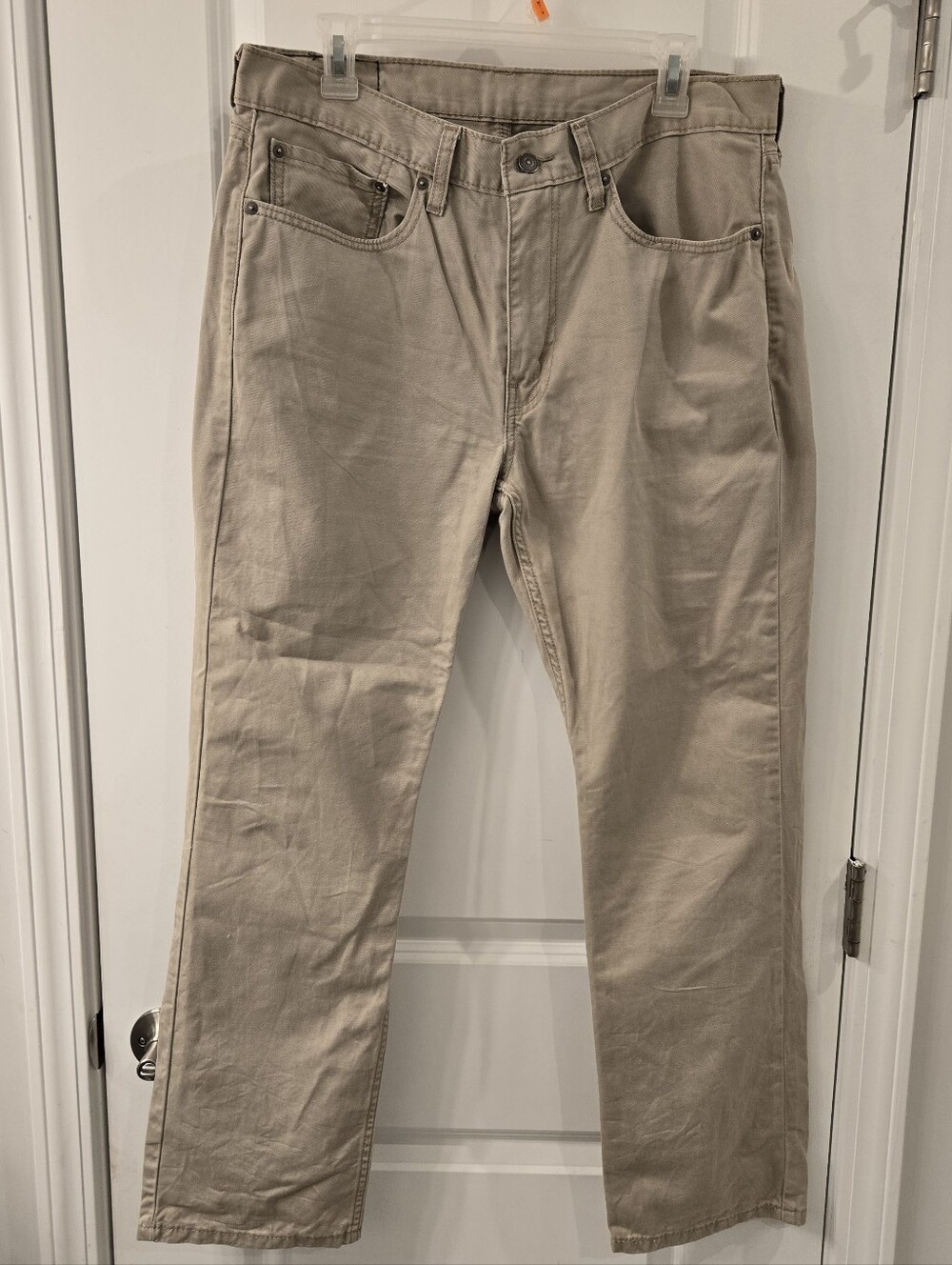 Levi's 514|Men's Khaki Straight-Leg Chinos|Size 34x30